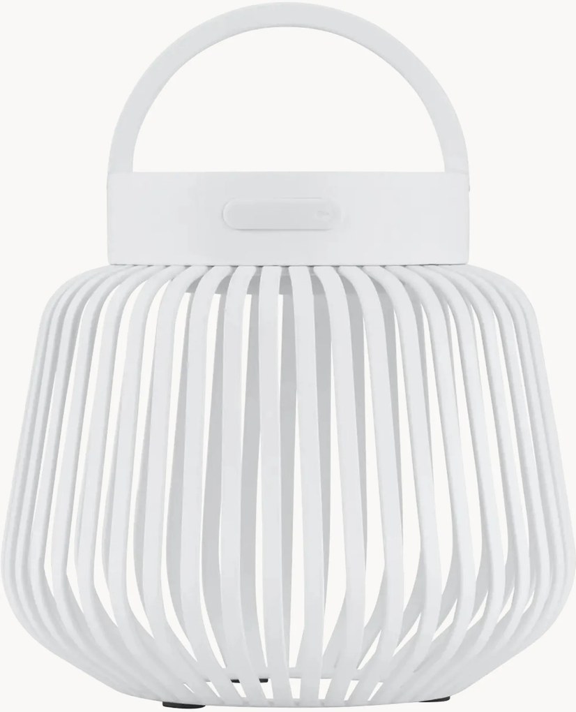 Draagbare outdoor LED-tafellamp Lito, H 12 cm