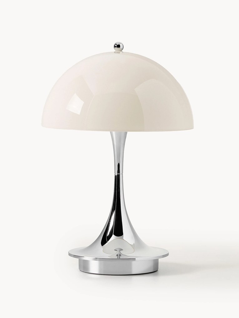 Mobiele dimbare LED tafellamp Panthella H 24 cm, ontwerp Verner Panton