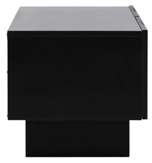 TV Meubel Met Opbergruimte Zwart - 160x47x45cm.
