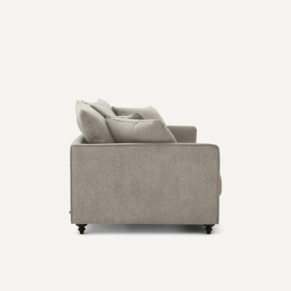 Compacte slaapbank, chenille fluweel, Lazare