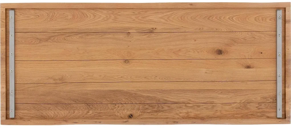Goossens Eettafel Blade, Boomstamblad 240 x 100 cm 5 cm dik