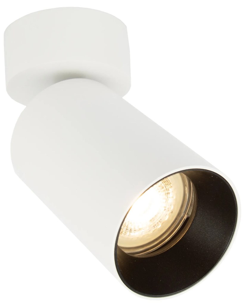 Mila 1 Rond Opbouwspot Wit met Smart RGB LED