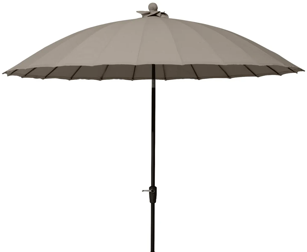 4-Seasons stokparasol Shanghai 300 cm taupe