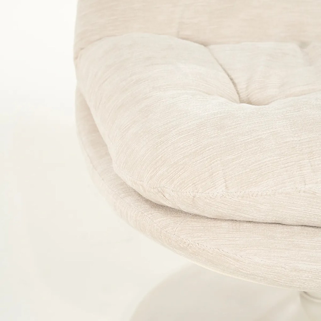 Draaibaar Fauteuil Beige