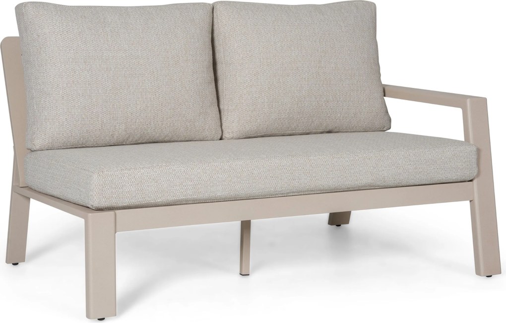 Hoek loungeset 6 personen Aluminium Zand/Beige  Lifestyle Garden Furniture Melone