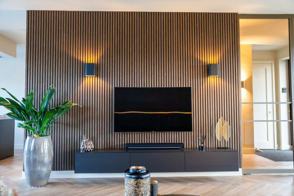 AkuPanel 240 cm Gerookt Eiken   - Akoestische panelen