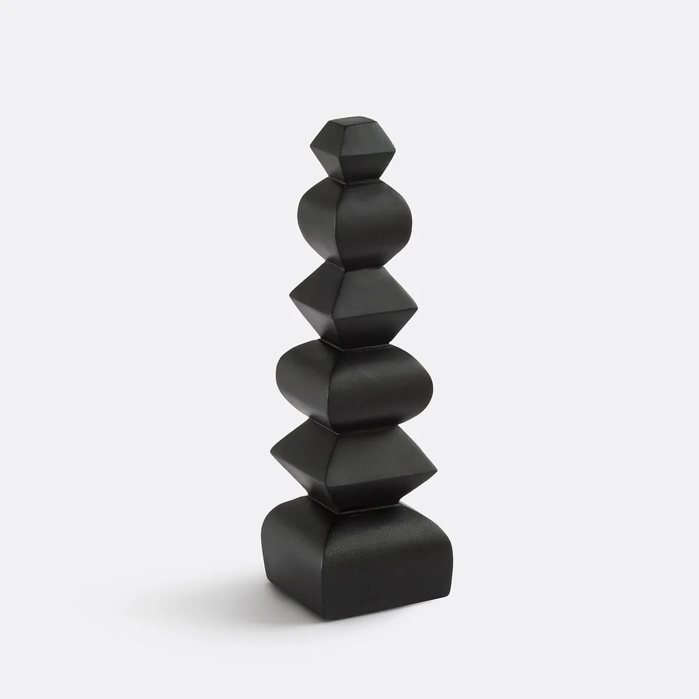 Totemsculptuur in mangohout H32 cm, Ekoa