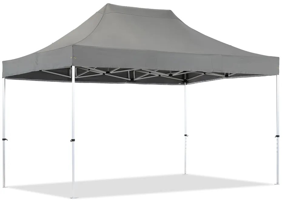 Antraciet tuinpaviljoen Manta 3 x 4,4m Garden Point