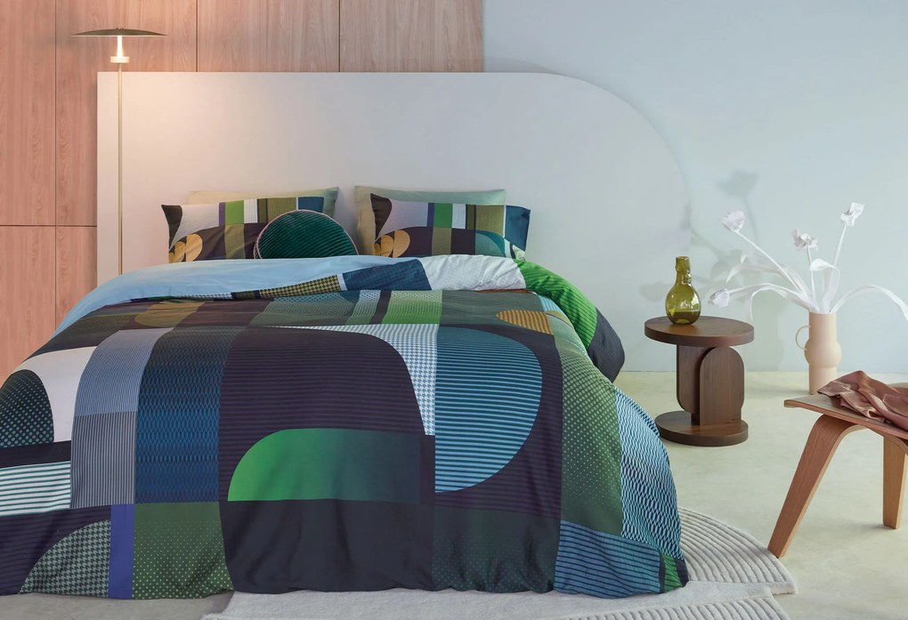 Kardol Utopia Dekbedovertrek Blue Green – Bij Swiss Sense