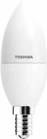 Toshiba »Kaars« ledlamp, E14, warmwit