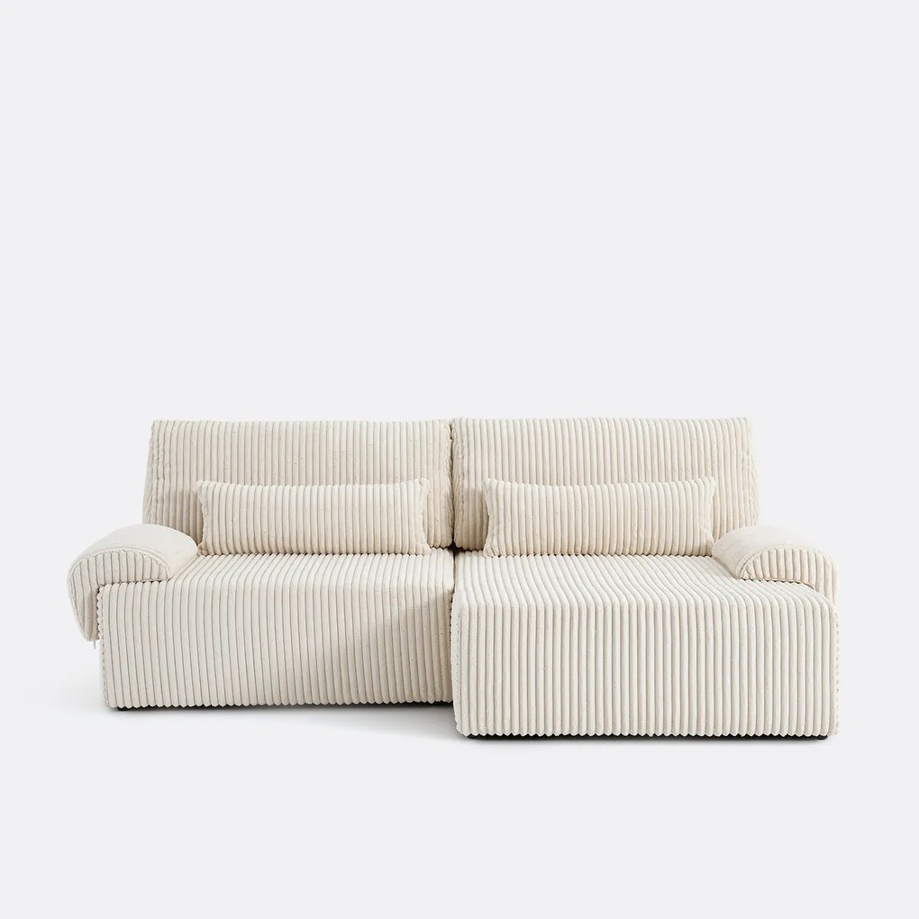 MAONA XL corduroy hoekbank