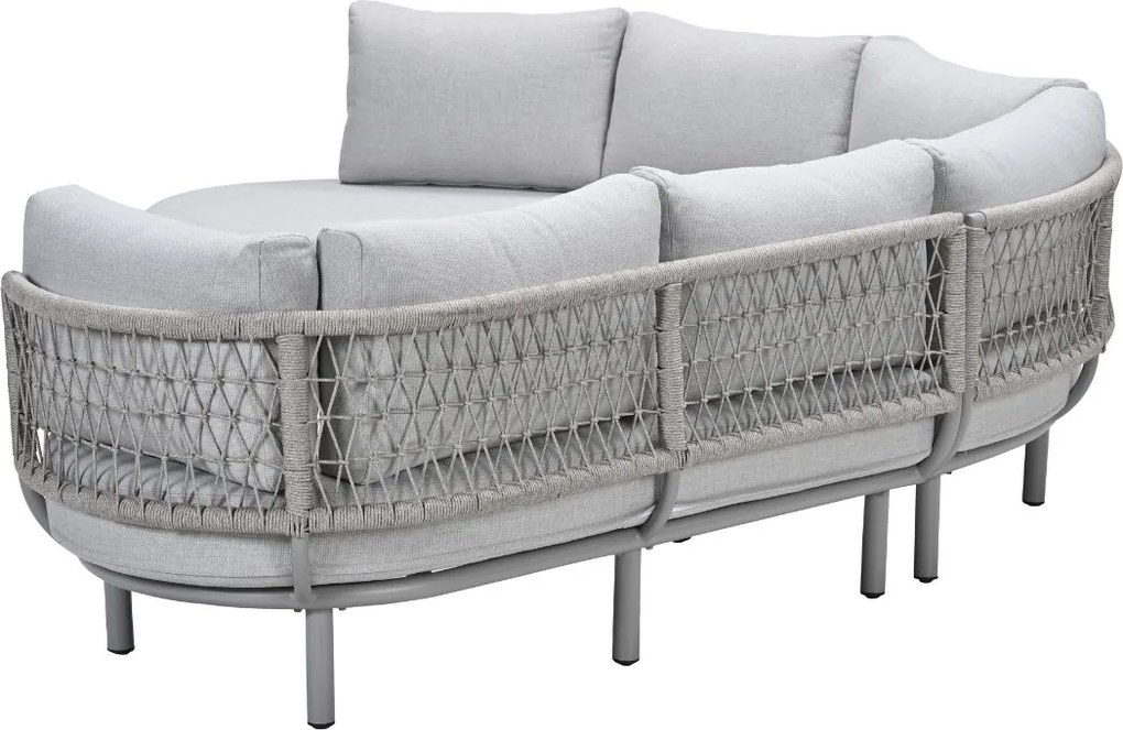 Garden Impressions Algarve lounge dining set 3-delig - taupe