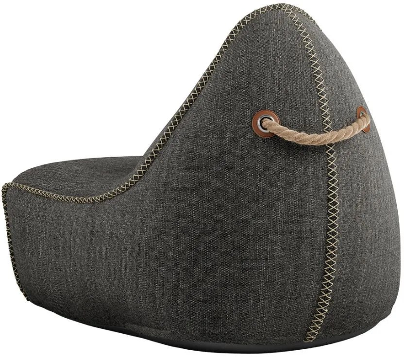 Cobana Lounge Chair & Pouf Outdoor - Grijs