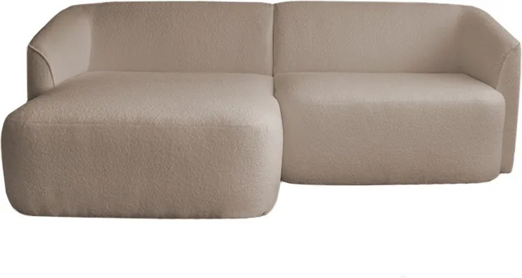 Hoekbank - Evora - links - stof now or never beige 03