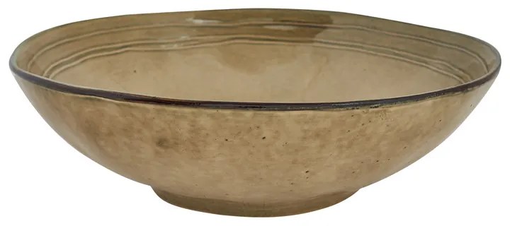 Schaal Toscane - bruin - 30 cm