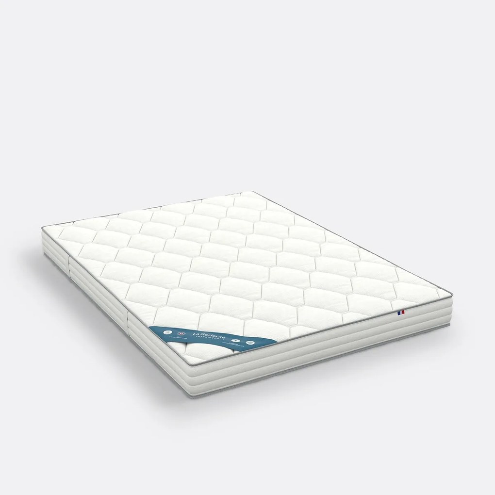 Matras in latex en traagschuim H17cm