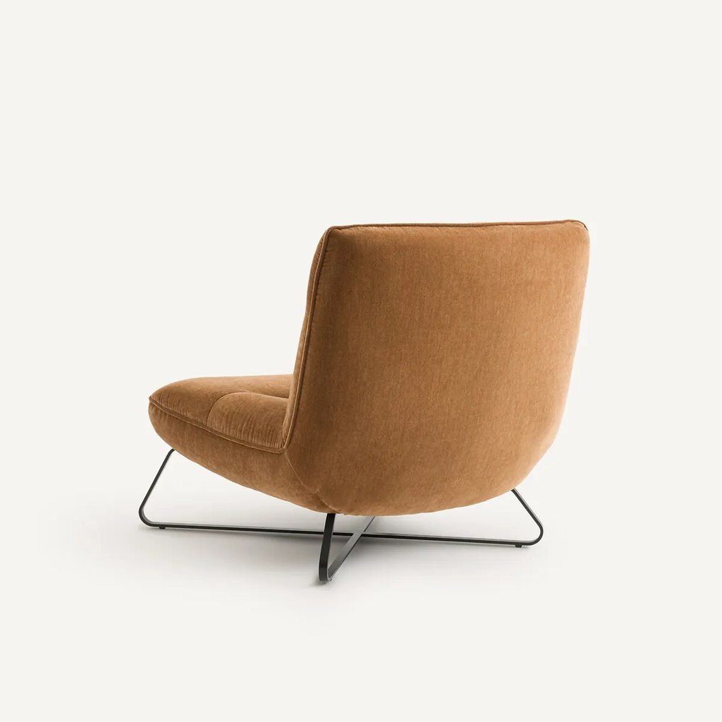Fluwelen fauteuil, HELMA