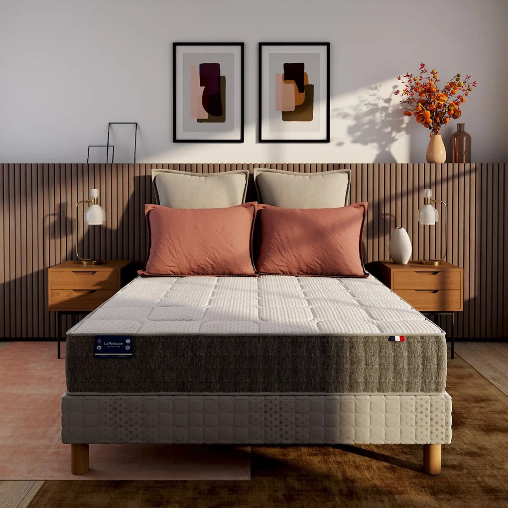 672-veermatras, 7 zones, zeer stevige ondersteuning, zacht comfort