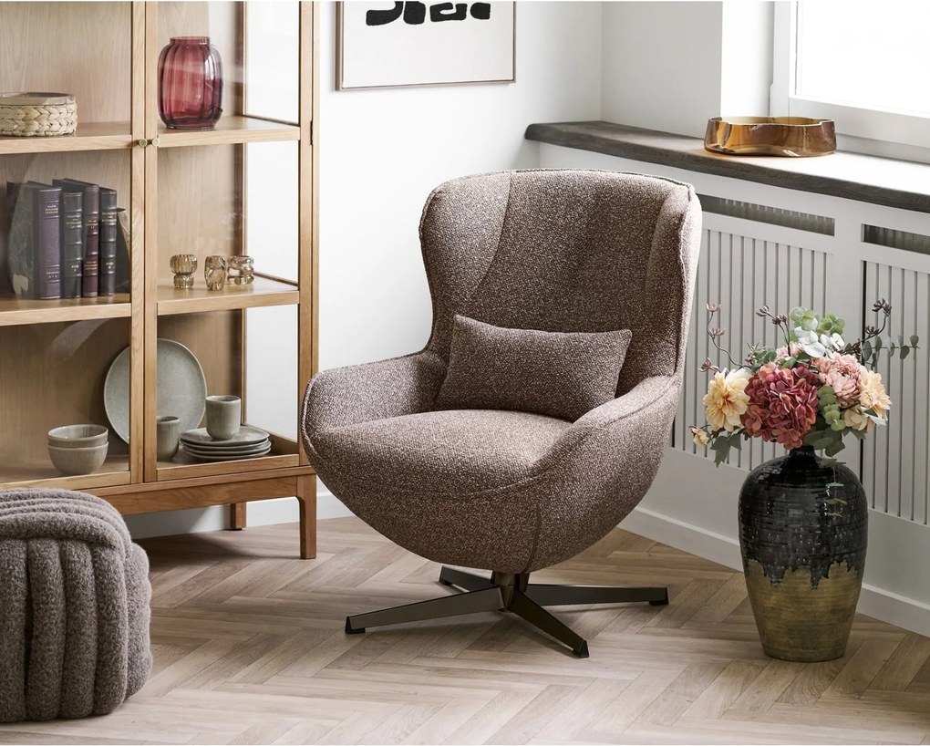 Napier Poef Teddy - Brown