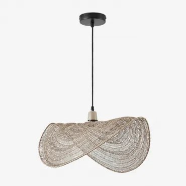 Garaine Hanglamp Van Ijzer Beige – Crème - Sklum