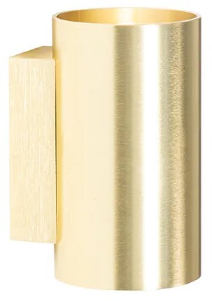 Moderne wandlamp goud rond 2-lichts - Sandy