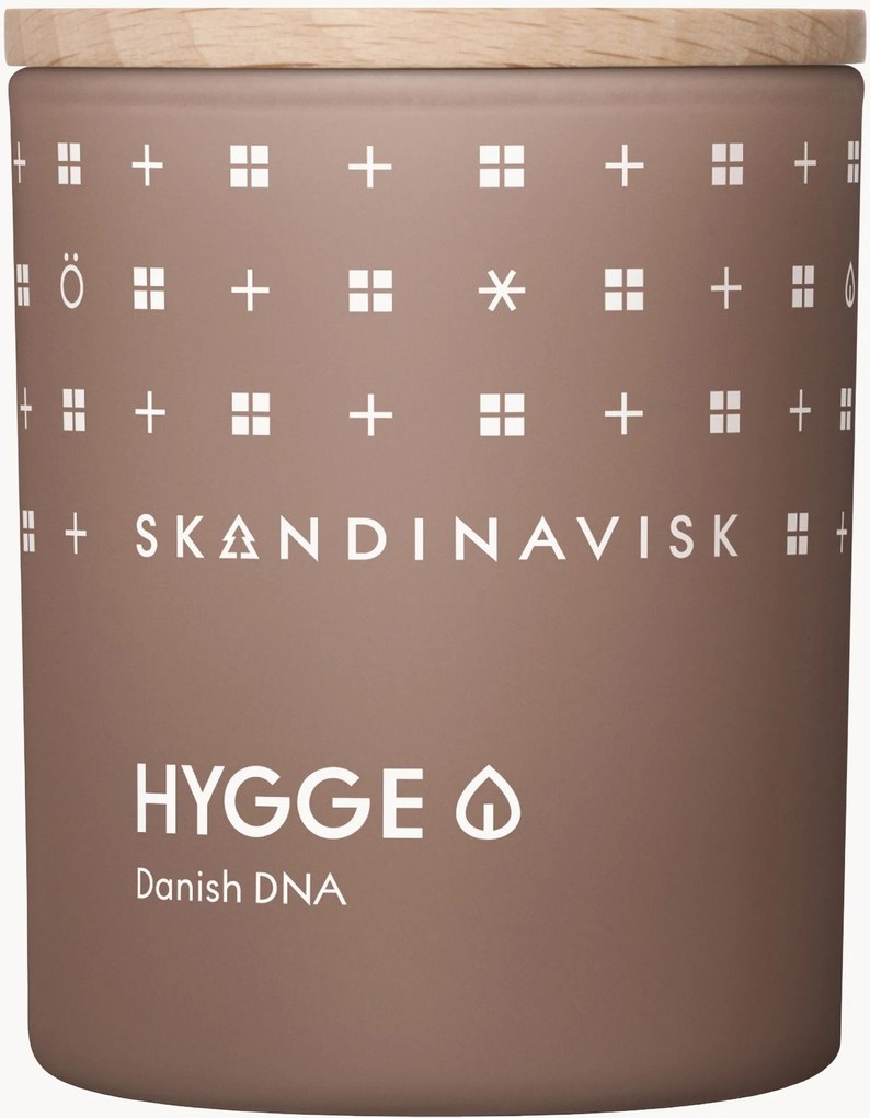 Mini geurkaars Hygge (zwarte thee, muntblaadjes, gedroogde appels & kaneel)