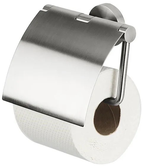 Geesa Nemox Toiletrolhouder met klep RVS geborsteld 916508-05