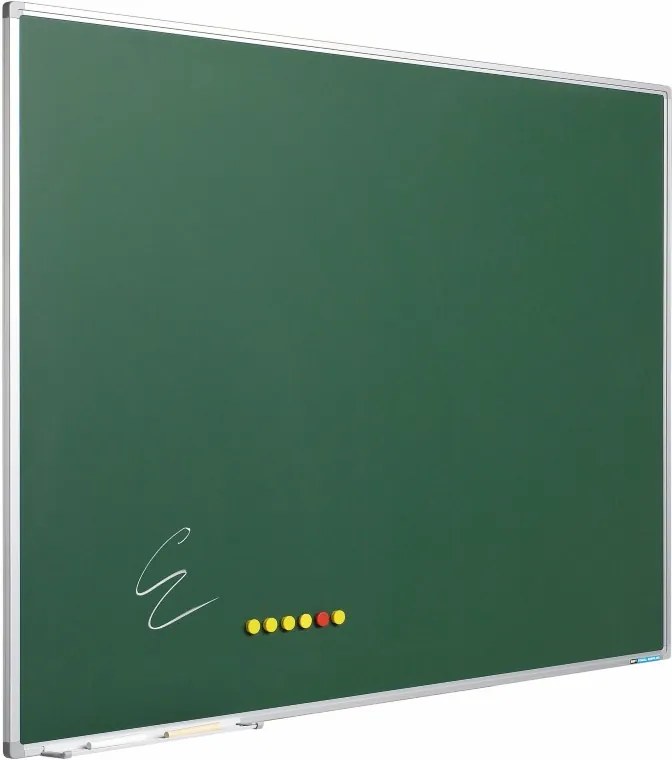 Groen Softline krijtbord 100x100cm