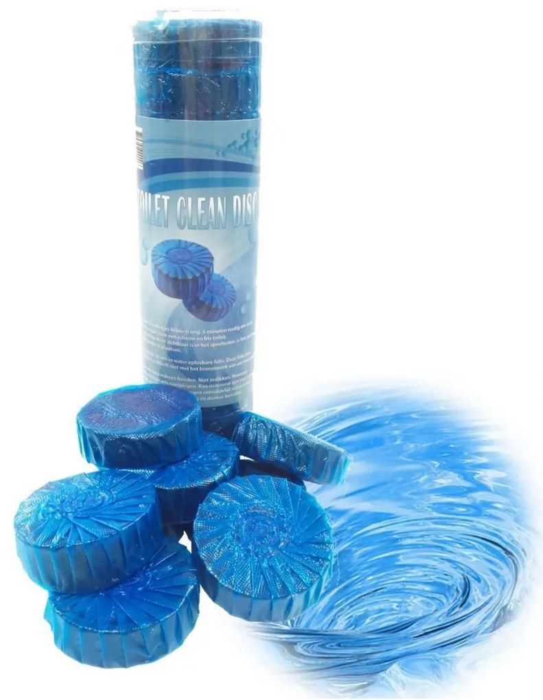 Nexxt Pure blauwe toiletblokjes 12 stuks