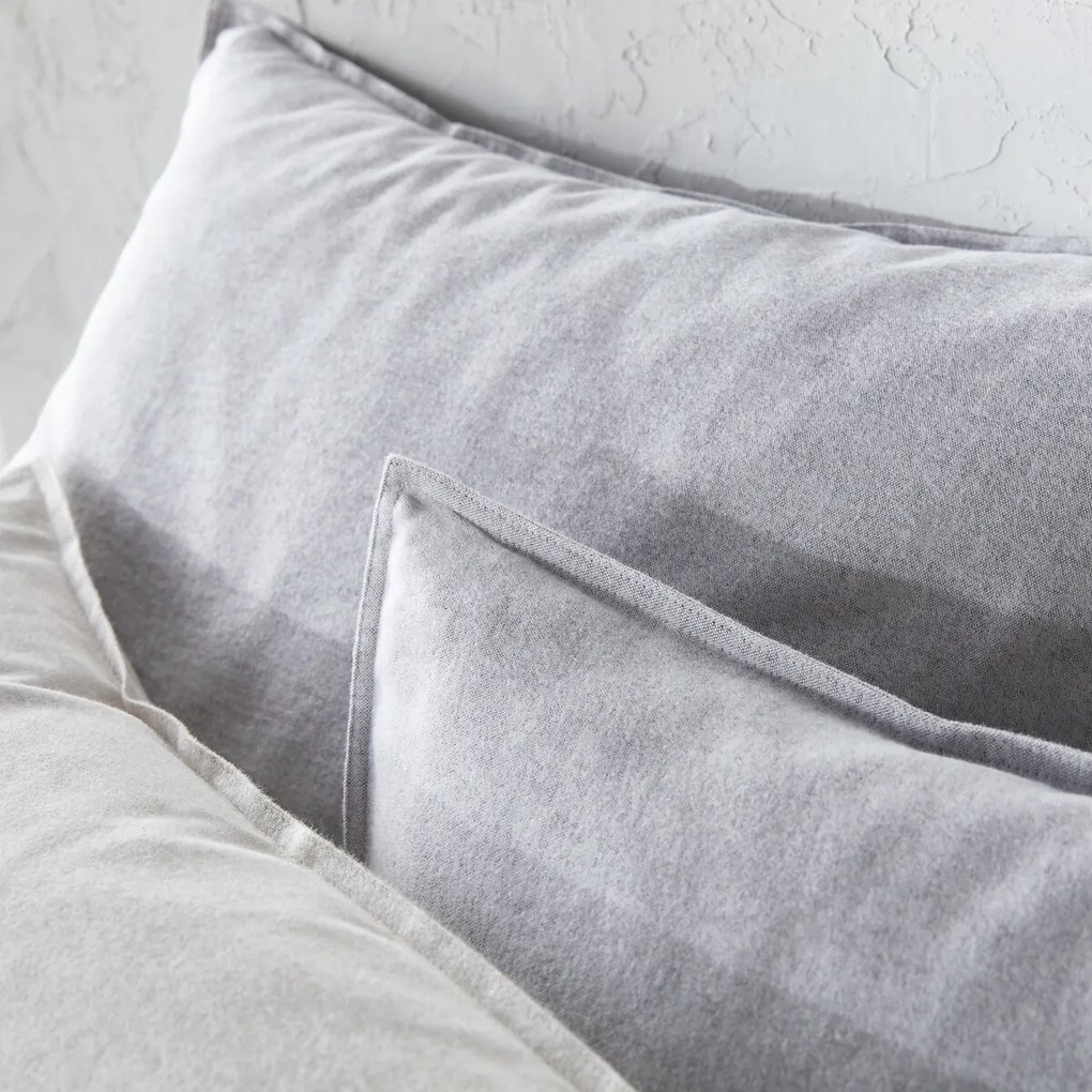 Dekbedovertrek, katoenen chambray flanel, Clara