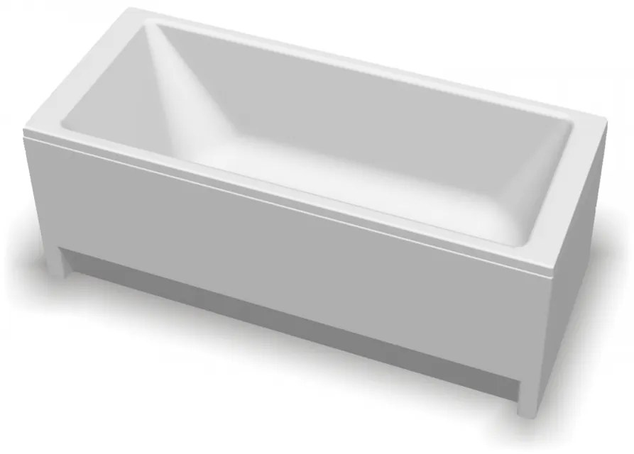 Plazan Basic douchebad met paneel 170x70cm