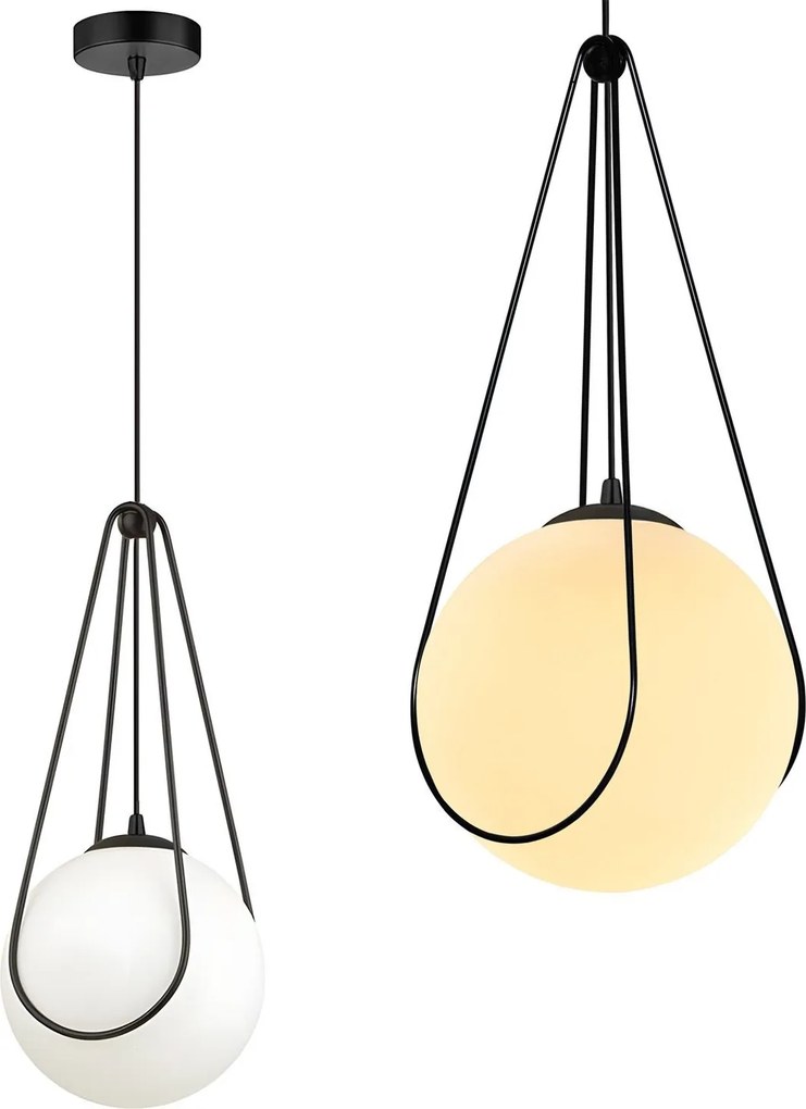 Lamp APP1792-1CP 20cm Black