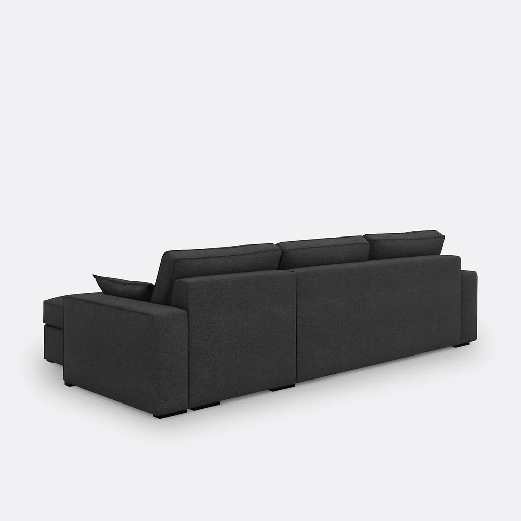 Gestructureerde hoekslaapbank Comfort Bultex®, Cécilia