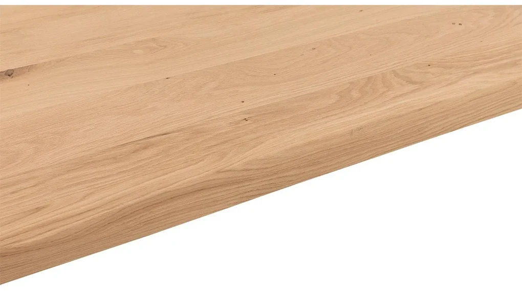 Goossens Eettafel Blade, Boomstamblad 200 x 100 cm 5 cm dik