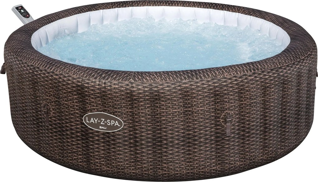 Lay-Z-Spa Airjet Bali 7 - model 2025 met Maxhold EnergySense Ultra Fit Smart- tot 7 personen - Diameter 216 x H71 cm