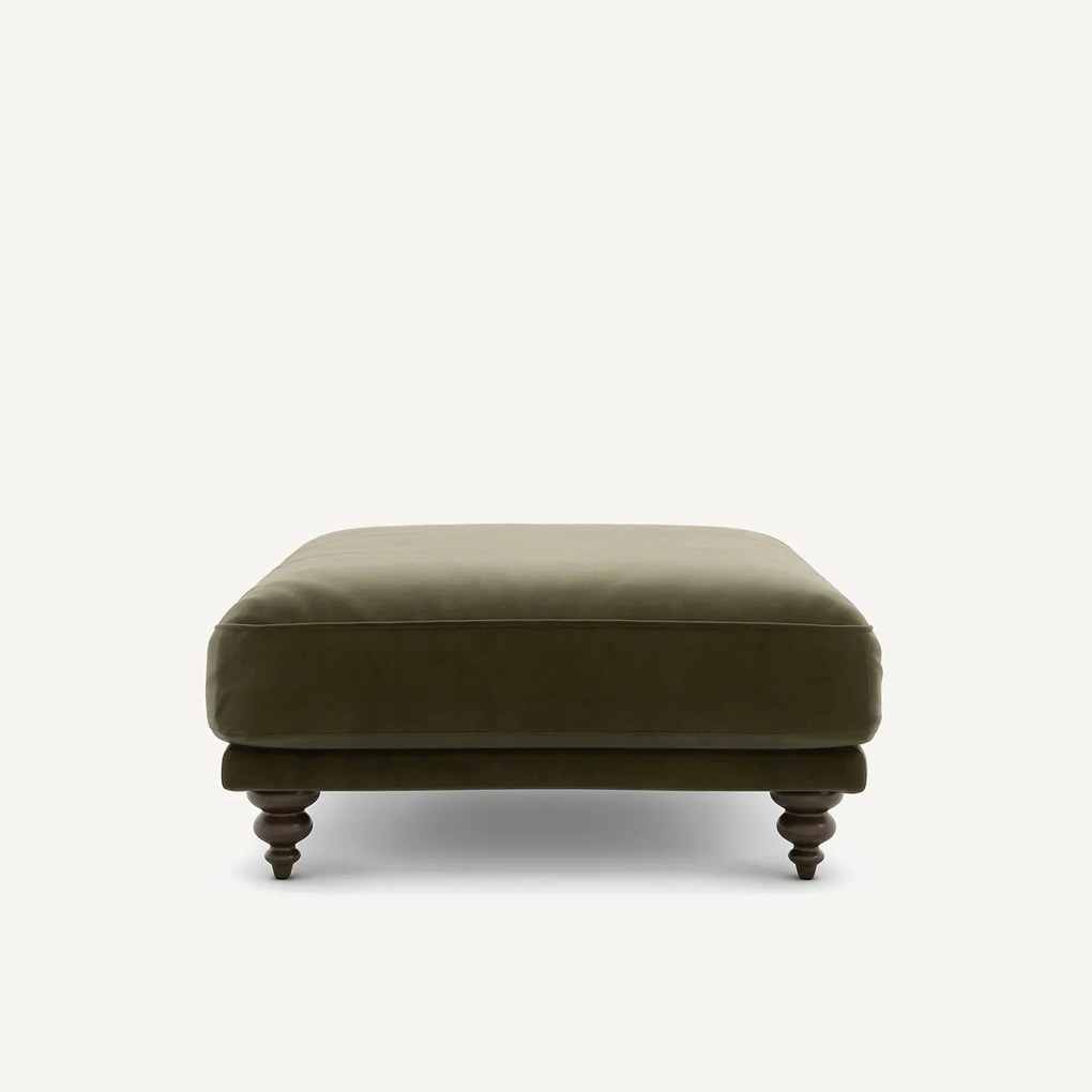 Voetenbank in fluweel, Lazare