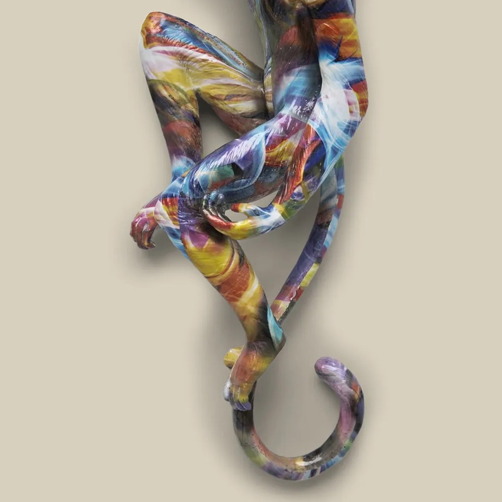 Kleurrijke Aap Wanddeco