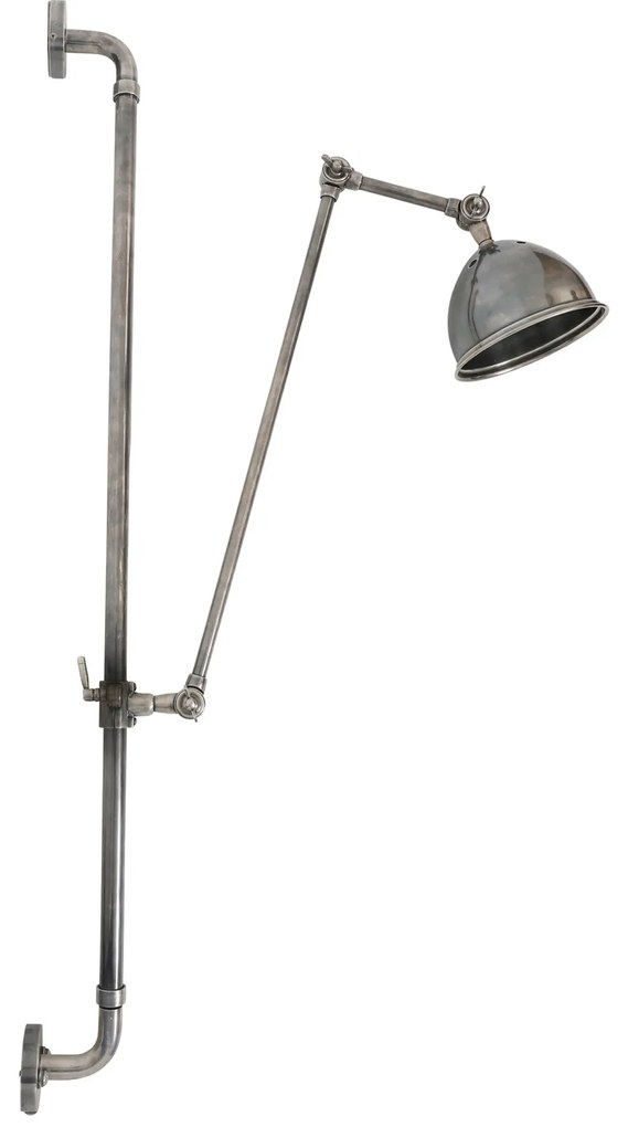 Wandlamp Reno silver