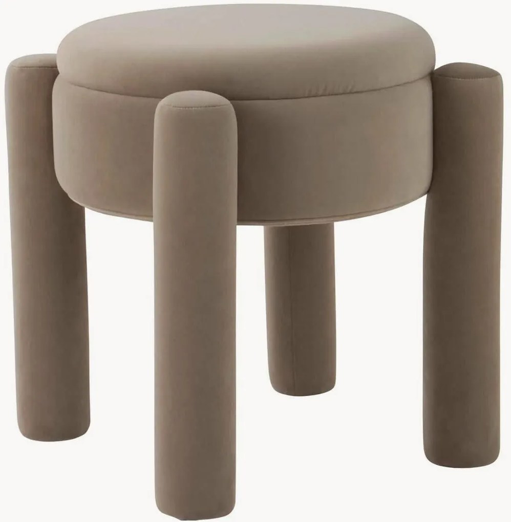 Fluwelen kruk Jade met vulling