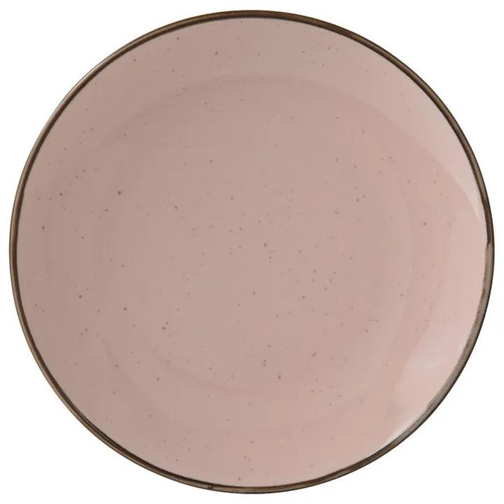 Ontbijtbord Emma - 21 cm - roze