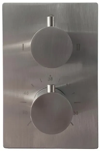 Saniclear Exclusive inbouw regendouche met 20cm hoofddouche, plafondarm en glijstang RVS
