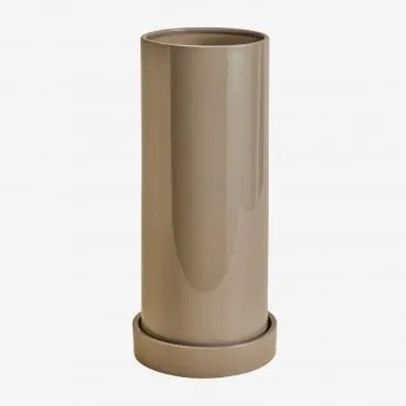 Ceramische Paraplubak Isabeau Moka Bruin - Sklum