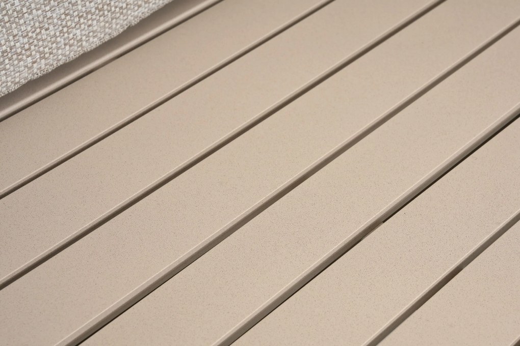 Stoel en Bank Loungeset 5 personen Aluminium Zand/Beige  Lifestyle Garden Furniture Organio