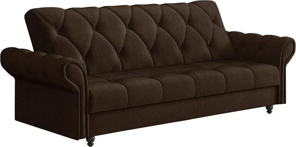 Slaapbank Columbus 209, Aanwezig, 90x240x90cm, 69 kg, Poten: Hout