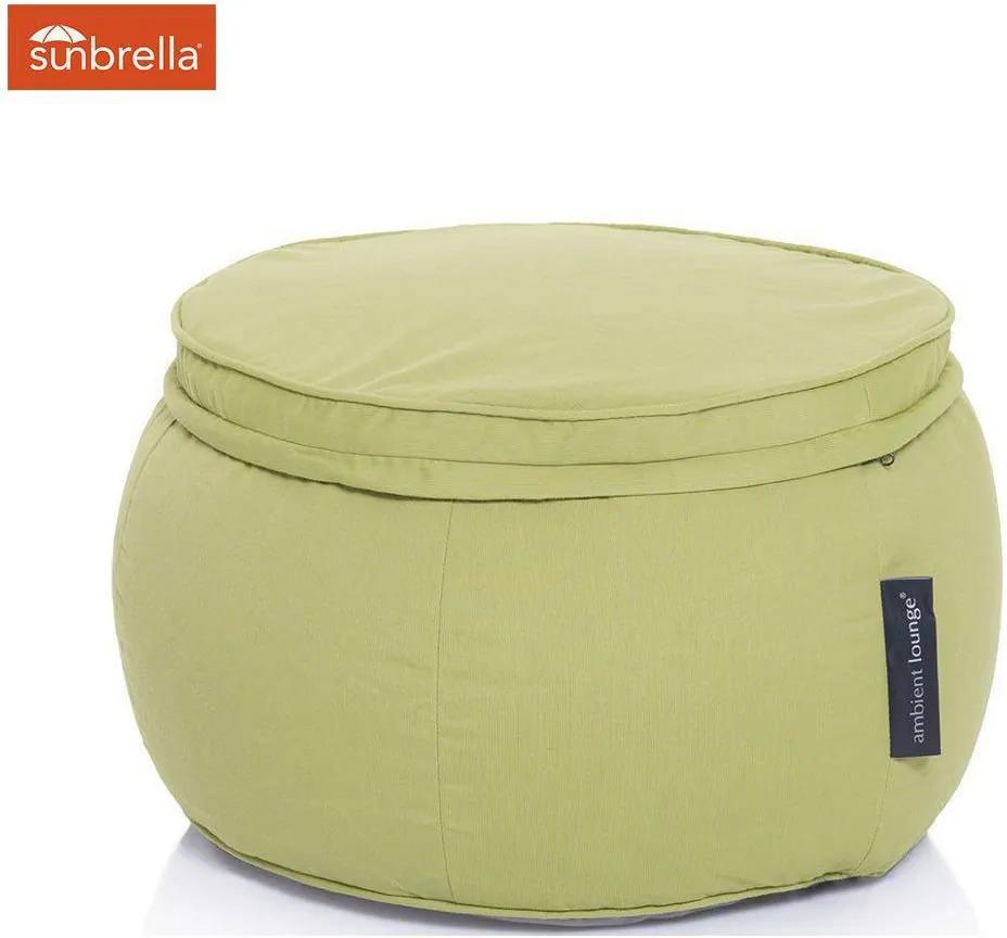Ambient Lounge Outdoor Poef Wing Ottoman - Limespa