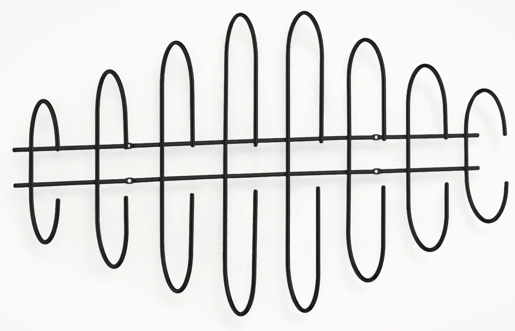 Metalen wandkapstok Moveo