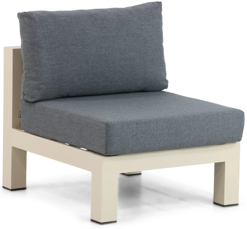 Hoek loungeset 6 personen Aluminium Taupe Lifestyle Garden Furniture Luca