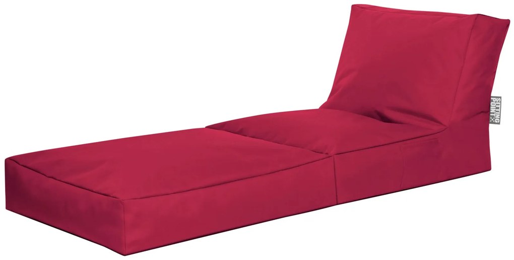 Loungebed Twist Scuba Outdoor - Rood