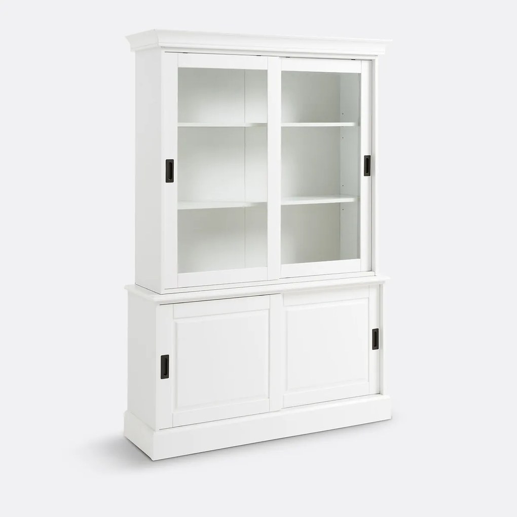 Buffetkast, massief dennenhout en MDF