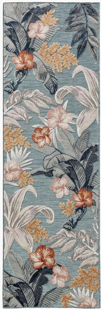 In- & outdoor hoog-laag loper Flora